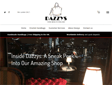 Tablet Screenshot of dazzys.com